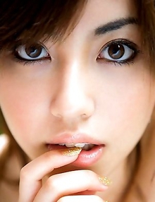 Dark-eyed goddess Miyuki Yokoyama is looking impressive