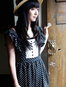 Airi Suzuki in cute bath suit enjoys hot sand on her curves